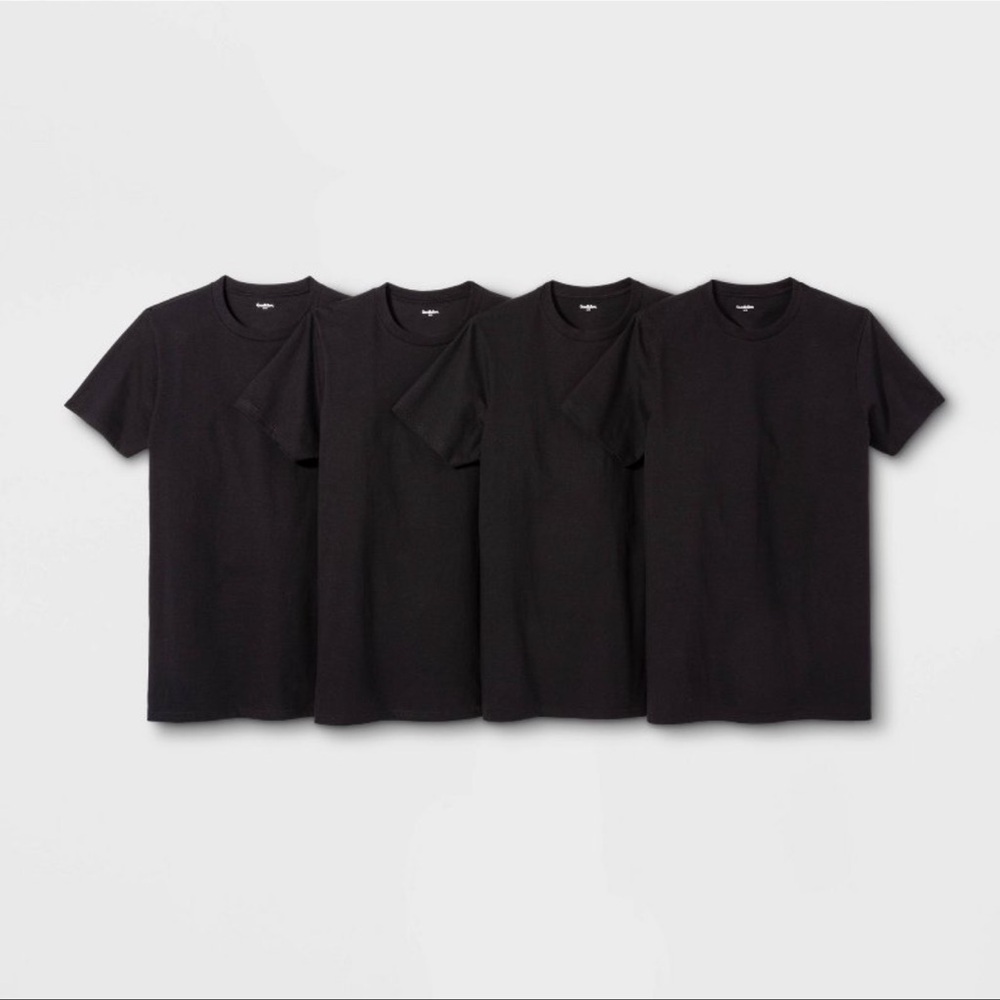Men's Short Sleeve 4pk Crewneck T-Shirt
